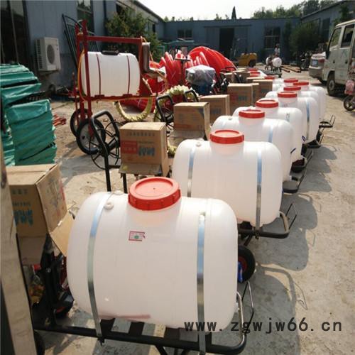 睿迪牌农田手推打药机 射程远果园打药机 远程操作多喷头高压打药机图4