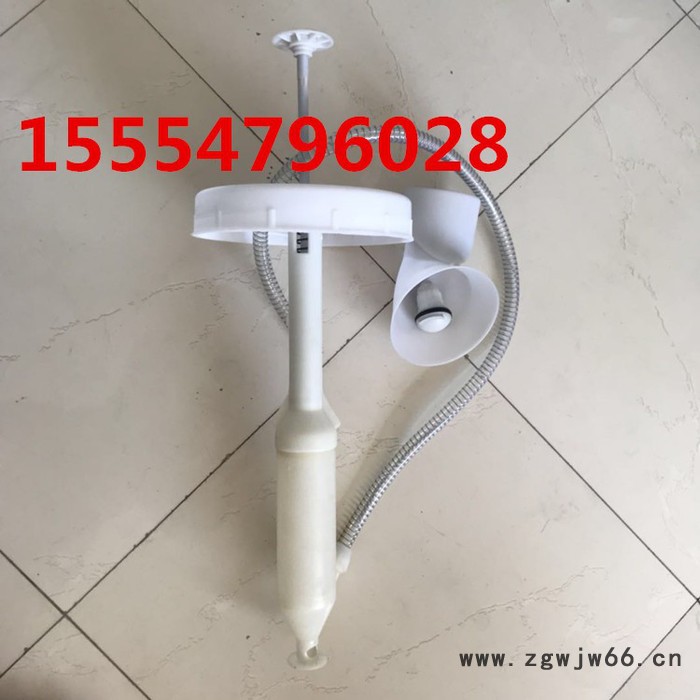 农村改厕35l高压冲厕桶 PE材质冲厕器 冲水桶 高压压力桶 水循环环保塑料桶 含喷头和防臭器 旱厕改造专用图4