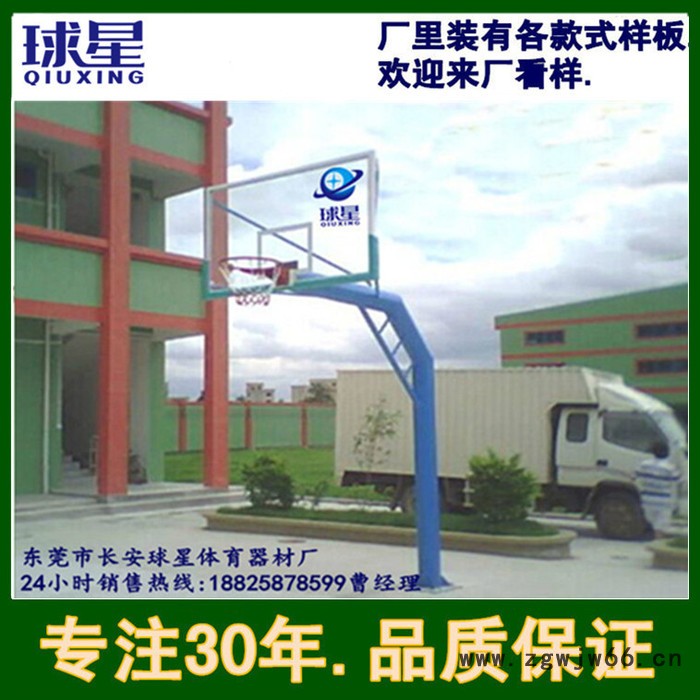 移动式篮球架户外篮球架 标准成人篮球网架 双弹簧篮球圈钢化板.图6