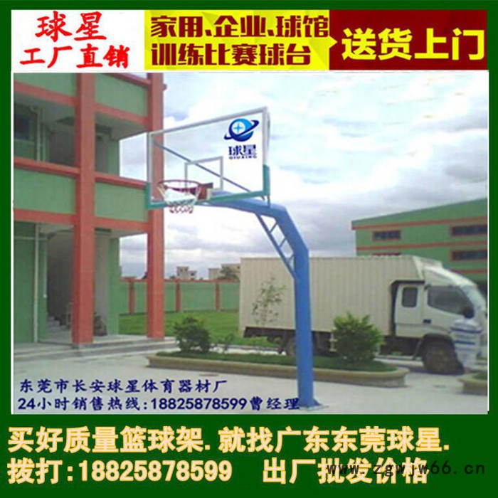 移动式篮球架户外篮球架 标准成人篮球网架 双弹簧篮球圈钢化板.图7