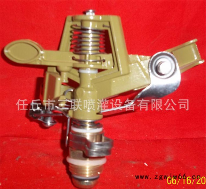 2铜铝合金农田喷灌喷头 销售**喷头 直销摇臂喷头图2