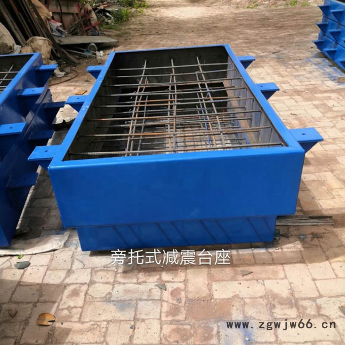 亦辰 水泵减震台座 钢架焊接隔振平台 阻尼弹簧隔震器设备图6