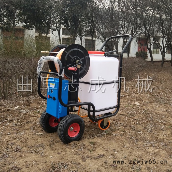 **耐用多用途推车打药机多喷头拉管式喷雾器**图5