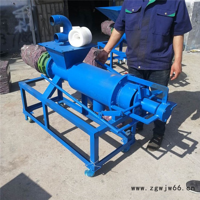 广盛 GS 623  弹簧挤压式固液分离机 粪便干湿分离机 渣液挤干脱水机图2