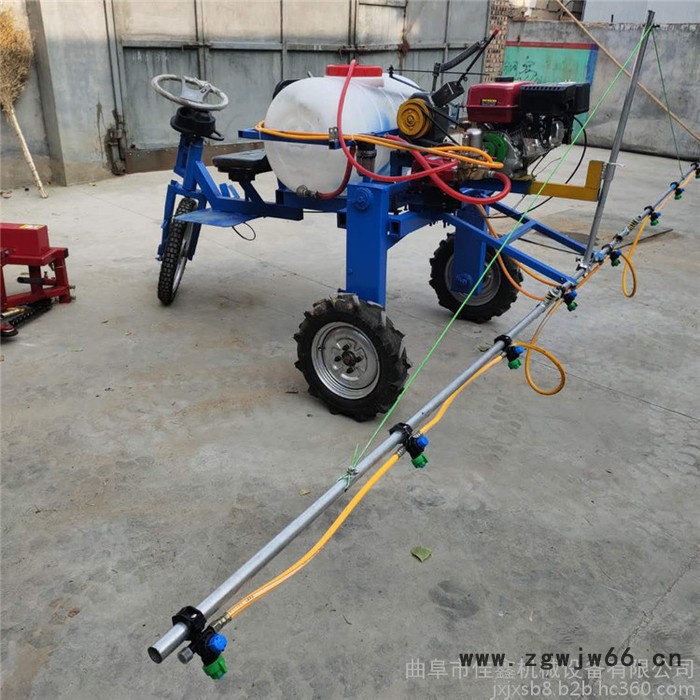 多喷头果树风送式打药机-电动48V60高压自动卷管遥控喷雾器  果园杀虫推车式高压打药机厂家图2