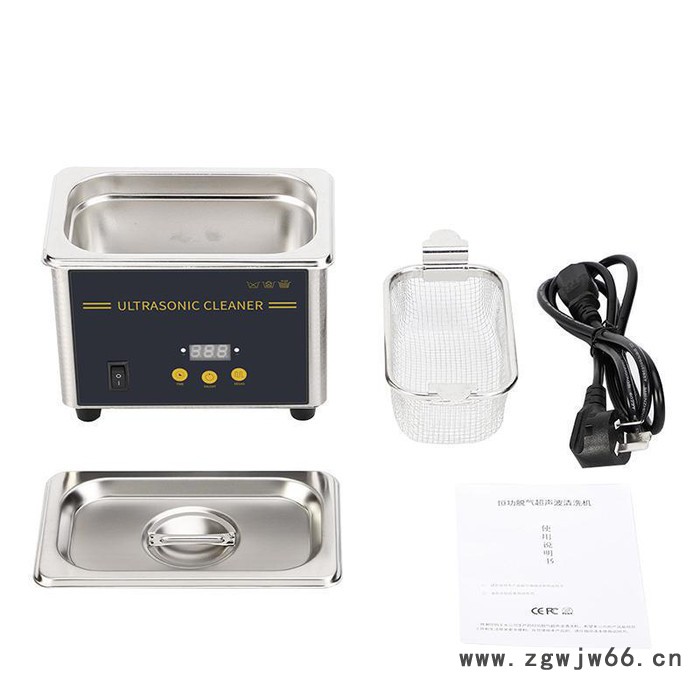 EIWEI亦为CD-L08小型超声波清洗机 美甲眼镜手机主板首饰喷头精密机件清洗机 数码脱气800ML超声波清洗器图5