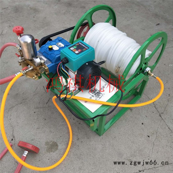 电动缠管打药机   强劲动力汽油打药机 多自走打药机生产厂家 手推式园林打药车 电动 担架式打药机喷头电动打药机图4