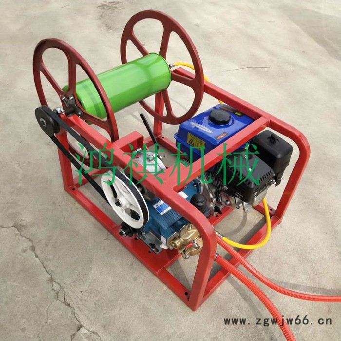 电动缠管打药机   强劲动力汽油打药机 多自走打药机生产厂家 手推式园林打药车 电动 担架式打药机喷头电动打药机图5