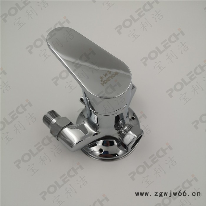 宝利洁BLJ-6632脚踏明装淋浴器,含1米直管、三通、长弯管、4寸喷头(机械式)图4