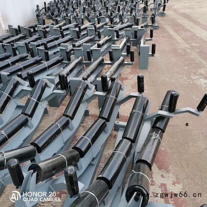 托辊支架 缓冲托辊支架 双弹簧托辊支架 减震支架批发图5