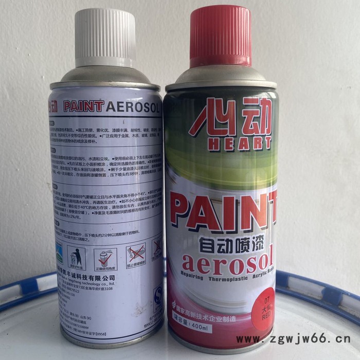 心动自喷漆 喷头细腻 快干型喷漆 施工简便 雾化优性能稳定 郑州鑫百盈建材图2