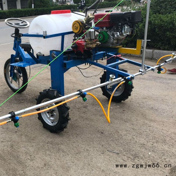 农用高杆打药车 多喷头可调喷雾器 花生地用喷药机厂家图2