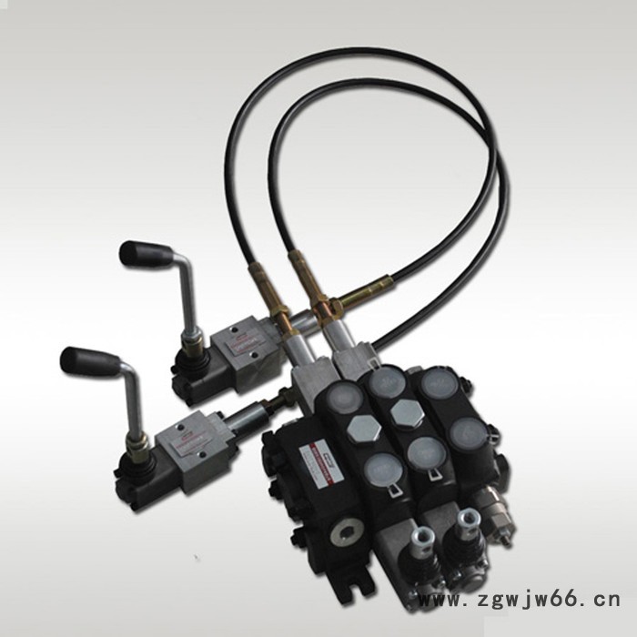 DCV100-1.2米-2OT（弹簧复位）系列软轴控制多路阀图3