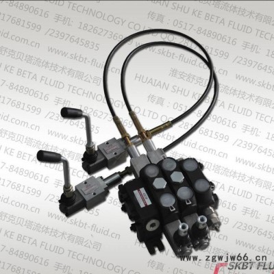 DCV100-1.2米-2OT（弹簧复位）系列软轴控制多路阀