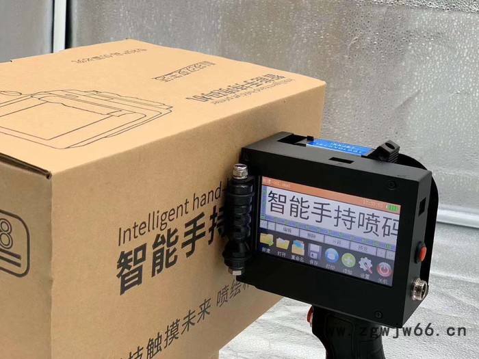 南宁手动手持喷码机DQ200可旋转喷头调整字符高度，同时还可加粗字体图8