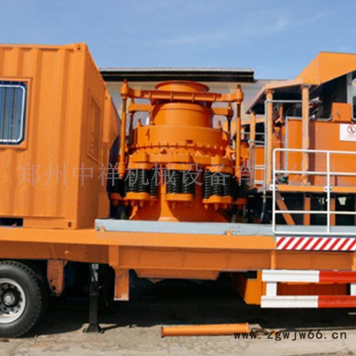 圆锥式玄武石破碎机 弹簧液压圆锥破碎机 全自动铝矿石破碎机图2