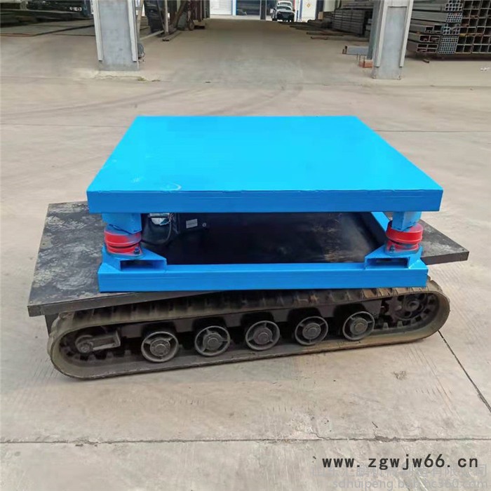 汇鹏 弹簧减震器震动平台 水泥磨具震动台 预制件震实台图2