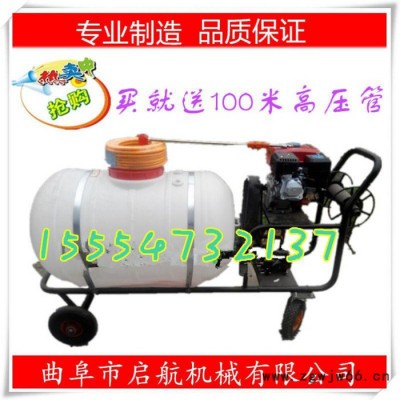 汽油打药机 果树高压喷雾器 双喷头打药机图片