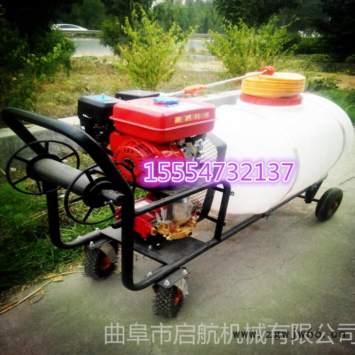 汽油打药机 果树高压喷雾器 双喷头打药机图片图2