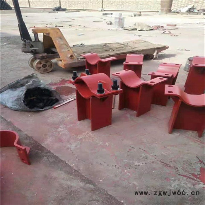 国进508 横担弹簧管夹支座 滚轴支座生产厂家量大优惠图6