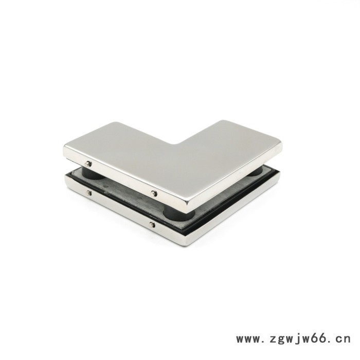 玻璃门固定夹无框玻璃夹建筑工程五金上下夹不锈钢304一字夹玻璃门夹玫瑰金多码款配套地弹簧平开门夹 不锈钢玻璃夹图5