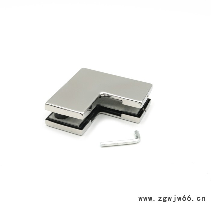 玻璃门固定夹无框玻璃夹建筑工程五金上下夹不锈钢304一字夹玻璃门夹玫瑰金多码款配套地弹簧平开门夹 不锈钢玻璃夹图4