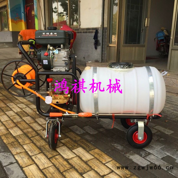 多喷头桃园打药机 鸿H祺Q打药机 果树灭虫器图5