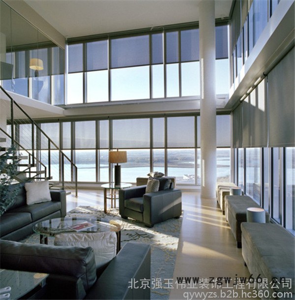 直销阳光面料卷帘、拉珠卷帘、弹簧卷帘、电动卷帘上门安装图6