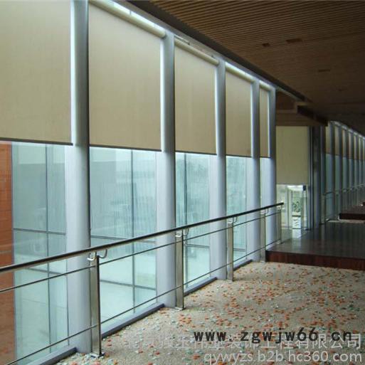 直销阳光面料卷帘、拉珠卷帘、弹簧卷帘、电动卷帘上门安装图4