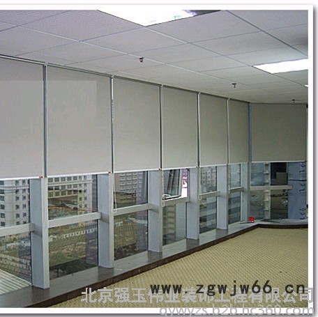 直销阳光面料卷帘、拉珠卷帘、弹簧卷帘、电动卷帘上门安装图3