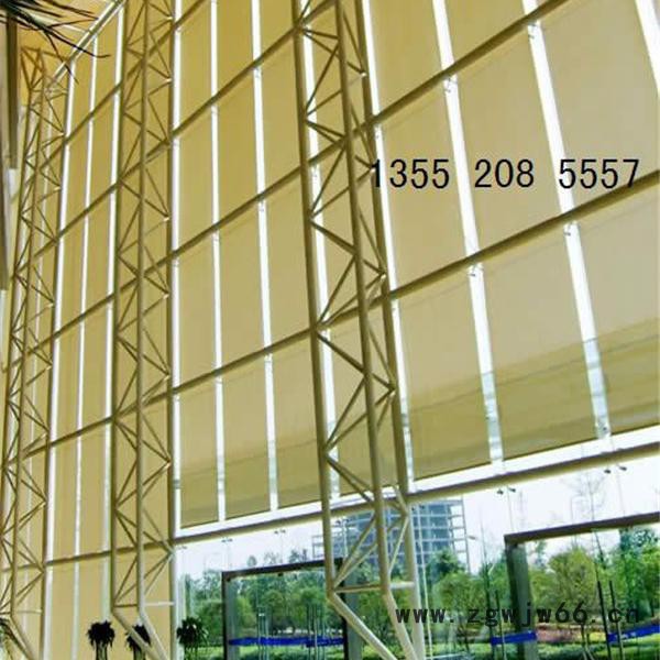 直销阳光面料卷帘、拉珠卷帘、弹簧卷帘、电动卷帘上门安装图7