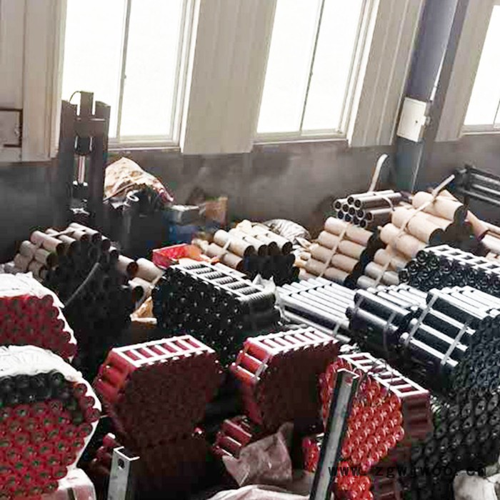 厂家生产 铁质托辊  带式输送机配件弹簧板式槽行托辊图4