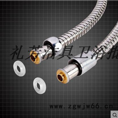 不锈钢淋浴管1.5米2米淋浴花洒软管热水器喷头花洒金属软管图3