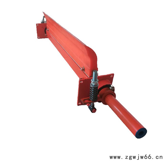 弹簧自调聚氨酯清扫器合金聚氨酯清扫器浇筑型耐磨聚氨酯清扫器图3