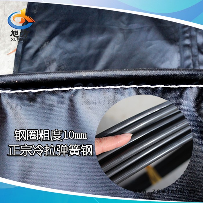 荐 旭方负压骨架风筒 隧道风袋 阻燃弹簧钢圈风管风筒加工定制 负压风筒图3