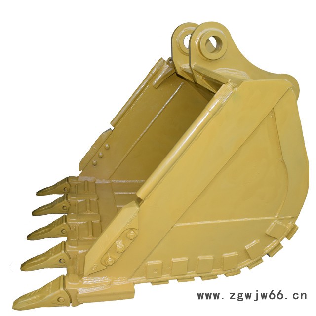 远掘机械卡特挖掘机挖斗**供应E336岩石挖斗1.8方底部加弹簧板图5