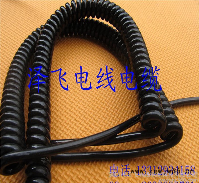 弹簧电源线,美国认证弹簧线,认证弹簧线,美国弹簧线,pu弹簧线,【图2
