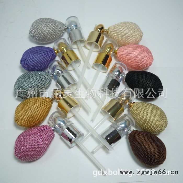 ODM直销香粉气囊喷头 散粉玻璃瓶 闪粉喷头图2