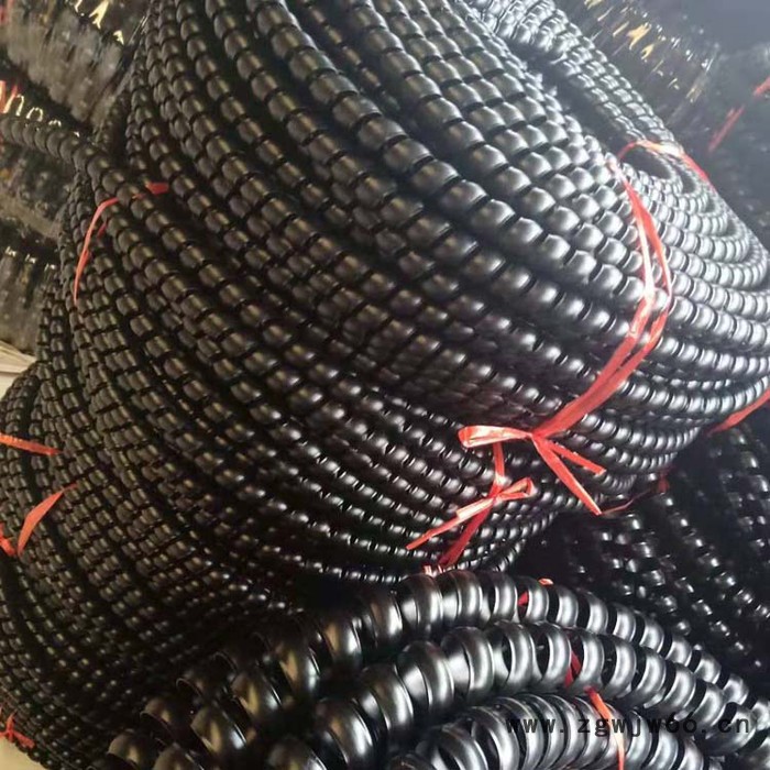 厂家批发螺旋护套  螺旋保护套 塑料螺旋护套 油管弹簧护套管 胶管螺旋护套批发图3