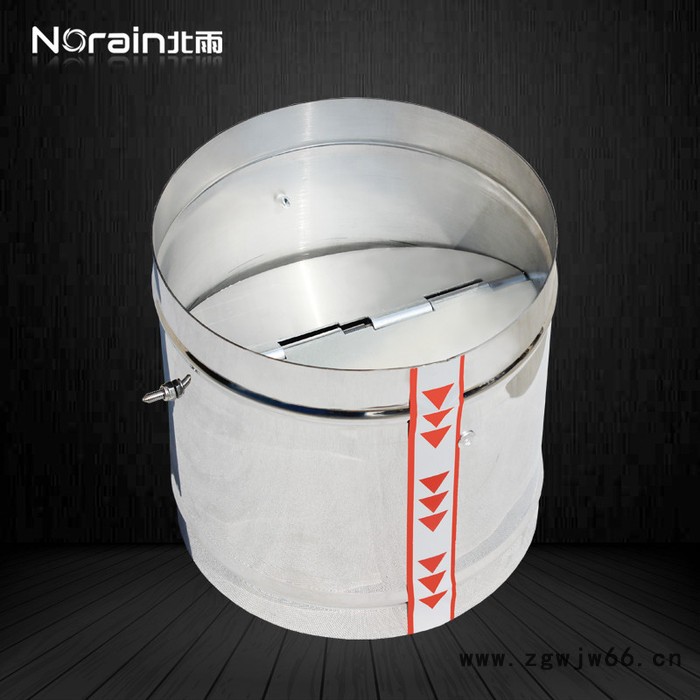 北雨 304不锈钢圆形止回阀止逆阀不锈钢逆止阀 弹簧复位截止调节阀 直径51-400mm大量现货 其他尺寸可定制图4