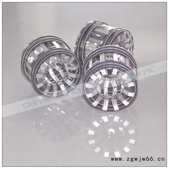 CHIYK/豫开VS1用高压梅花触头64片GC5-630A动静触头ZN63弹簧捆绑式梅花触头630A紫铜镀银断路器触头图2