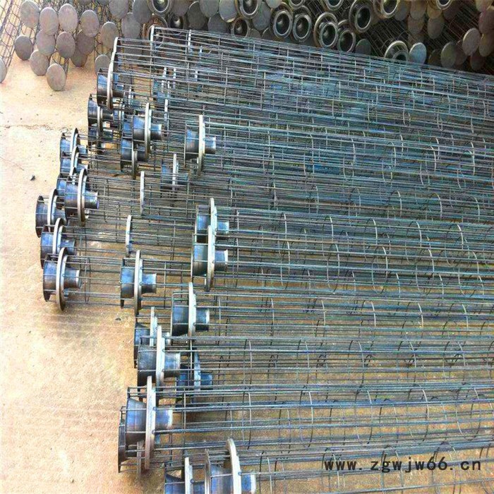 梯形除尘骨架 弹簧有机硅除尘骨架 除尘骨架厂家  欣千环保 诚信商家 经验丰富图3