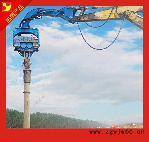 旋挖钻机 打桩机_BY-VH250打桩机弹簧_北奕机械_【8m桩3分钟一根】图6