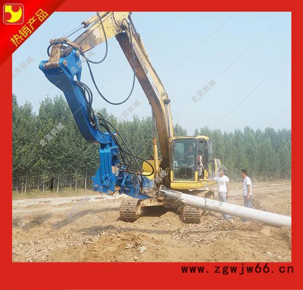 旋挖钻机 打桩机_BY-VH250打桩机弹簧_北奕机械_【8m桩3分钟一根】图3