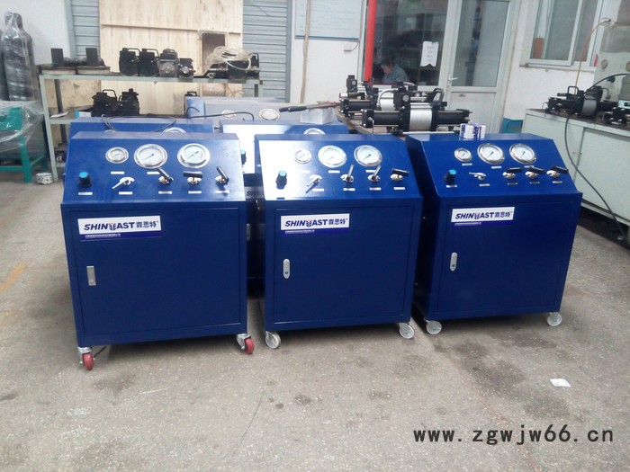 氮气弹簧充氮装置 气动高压氮气增压机