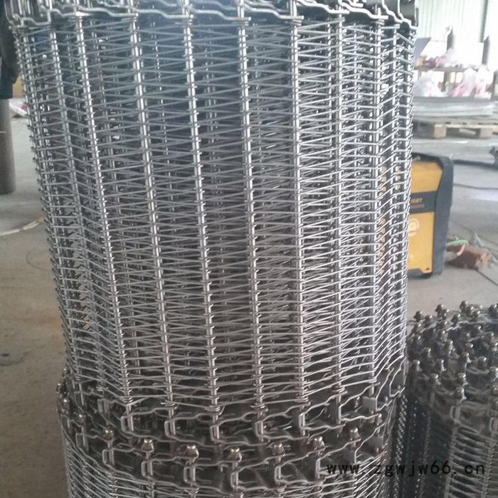 博创螺旋网带   链杆式速冻螺旋网带 螺旋速冻机配件 弹簧丝网带非标可定做图6