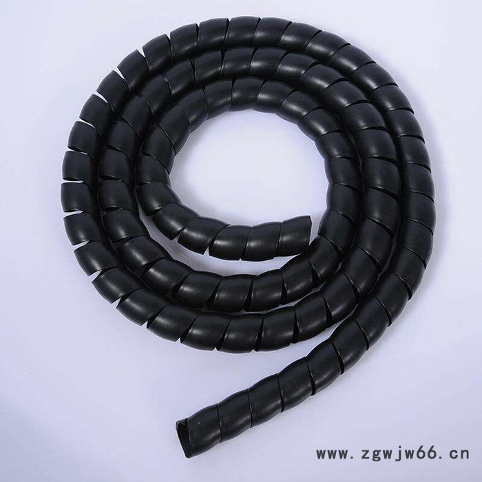神方螺旋胶管护套 塑料螺旋护套 螺旋护套 油管弹簧护套管 螺旋护套批发图4