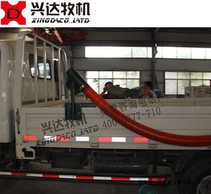 汽油吸粮机  水稻吸粮机  吸粮机弹簧  车栽吸粮机 山东兴达牧机图3