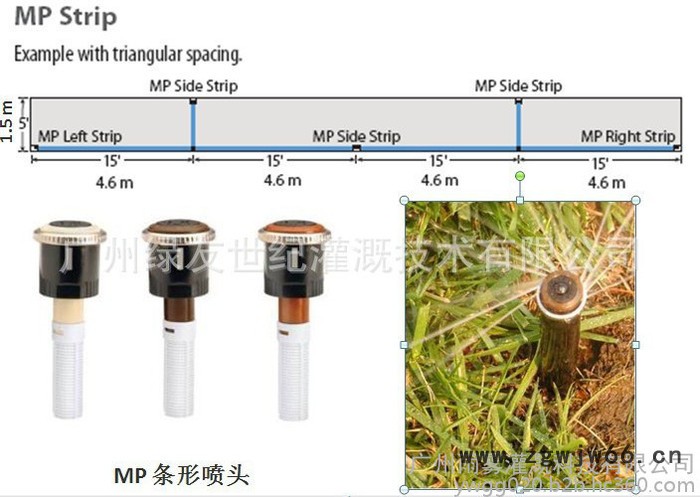 HUNTER 旋转射线喷头MP1000 地埋式旋转射线喷头图2