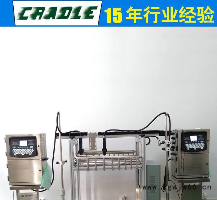 **推荐 双喷头移动喷码系统 自动移动喷头喷码机图2